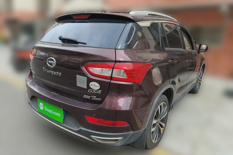 Used GAC Trumpchi GS4 2017 200T G-DCT Two-Wheel Drive Luxury Edition Rear Right 45 Deg