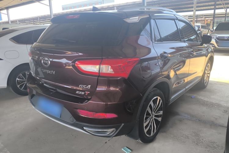 Used GAC Trumpchi GS4 2017 235T Automatic Two-Wheel Drive Luxury Smart Connectivity Version Rear Right 45 Deg