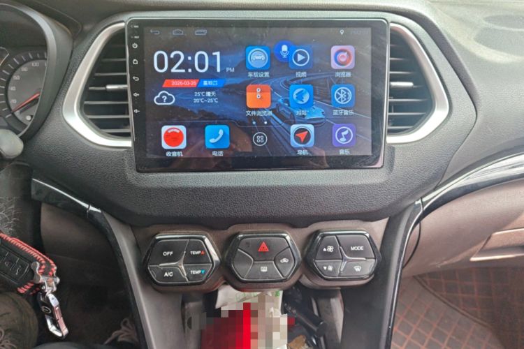 Used GAC Trumpchi GS4 2017 200T Manual Two-Wheel Drive Comfort Edition Audio And AC Panel
