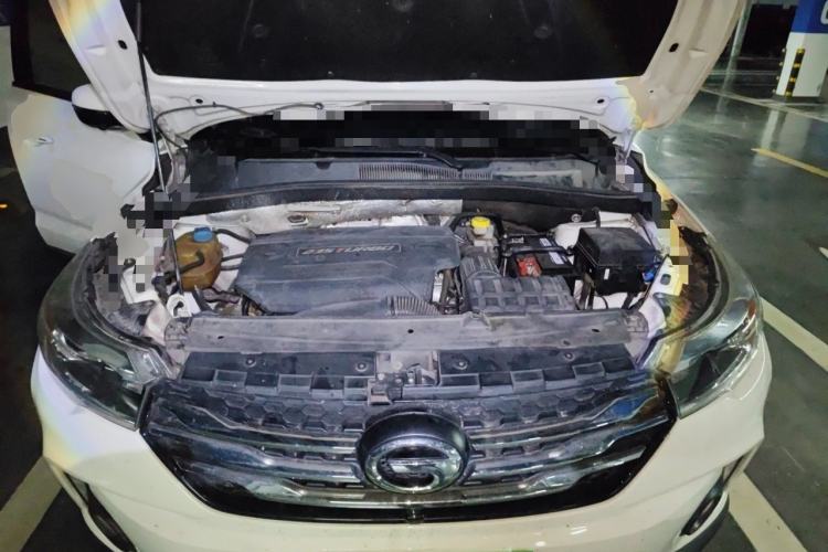 Used GAC Trumpchi GS4 2017 235T Automatic Two-Wheel Drive Luxury Smart Connectivity Version Engine Bay