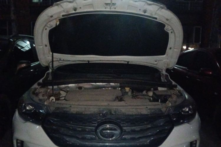Used GAC Trumpchi GS4 2017 235T Automatic Two-Wheel Drive Luxury Smart Connectivity Version Engine Bay