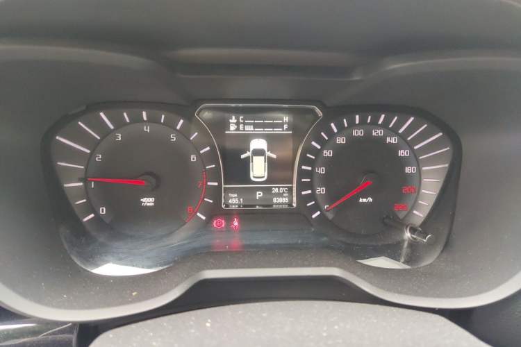 Used GAC Trumpchi GS4 2017 235T Automatic Two-Wheel Drive Luxury Smart Connectivity Version Instrument Cluster