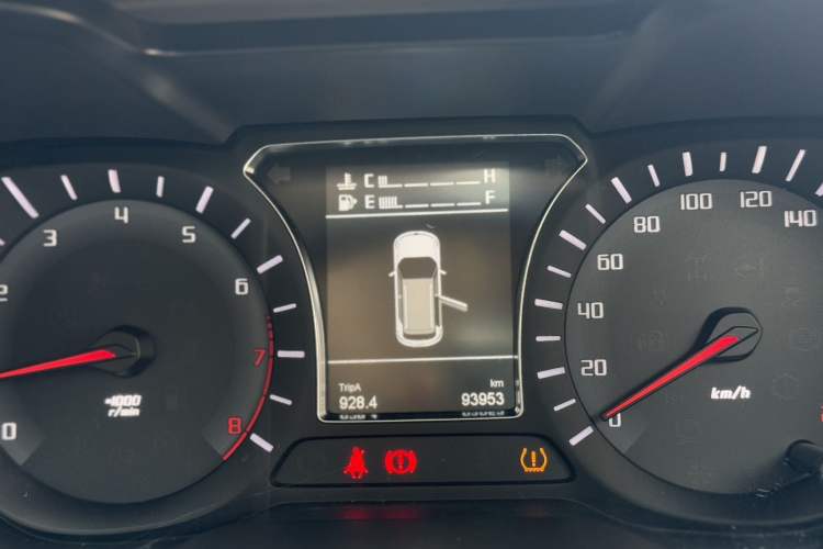 Used GAC Trumpchi GS4 2017 200T Manual Two-Wheel Drive Elite Edition Instrument Cluster