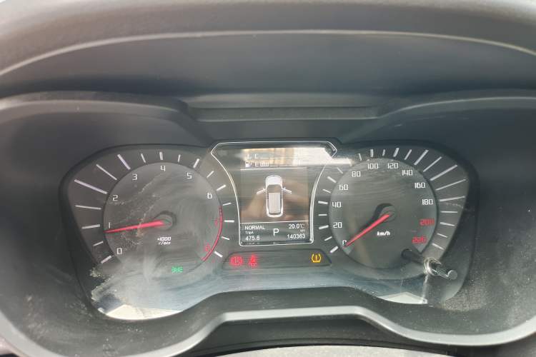 Used GAC Trumpchi GS4 2017 235T Automatic Two-Wheel Drive Luxury Smart Connectivity Version Instrument Cluster