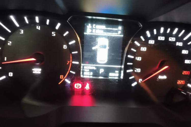 Used GAC Trumpchi GS4 2017 235T Automatic Two-Wheel Drive Elite Edition Instrument Cluster