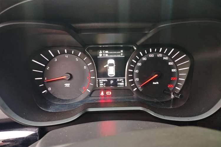 Used GAC Trumpchi GS4 2017 200T G-DCT Two-Wheel Drive Elite Edition Instrument Cluster
