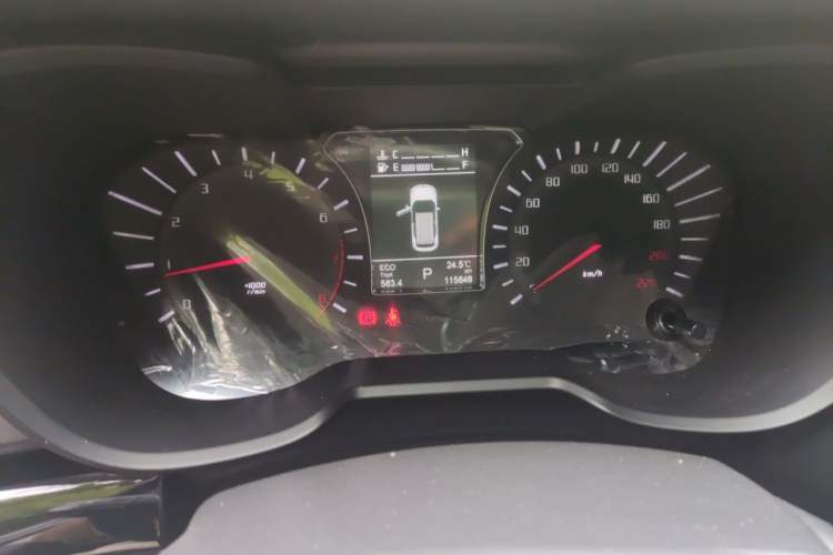 Used GAC Trumpchi GS4 2017 235T Automatic Two-Wheel Drive Luxury Smart Connectivity Version Instrument Cluster