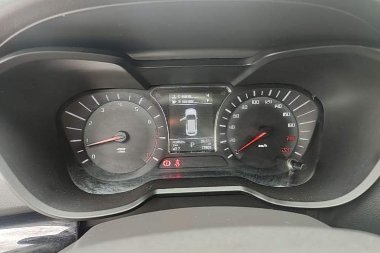 Used GAC Trumpchi GS4 2017 235T Automatic Two-Wheel Drive Luxury Smart Connectivity Version Instrument Cluster
