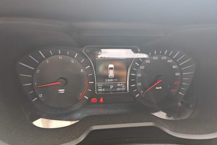 Used GAC Trumpchi GS4 2017 235T Automatic Two-Wheel Drive Luxury Smart Connectivity Version Instrument Cluster