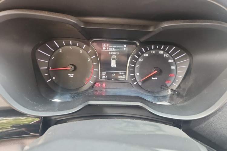Used GAC Trumpchi GS4 2017 235T Automatic Two-Wheel Drive Luxury Smart Connectivity Version Instrument Cluster