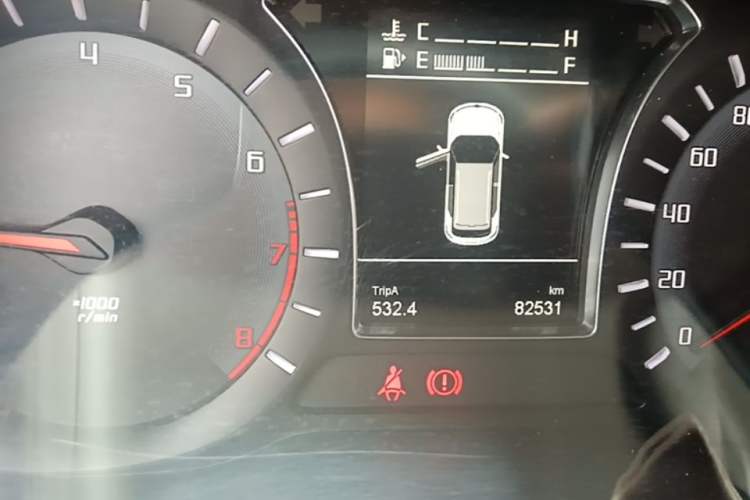 Used GAC Trumpchi GS4 2017 235T Manual Two-Wheel Drive Luxury Edition Instrument Cluster
