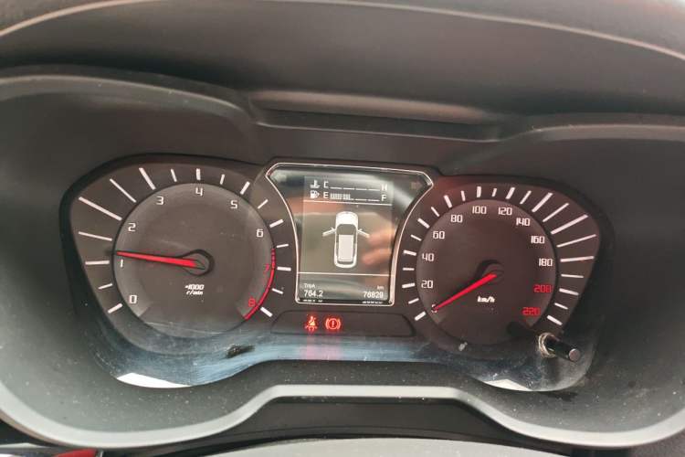 Used GAC Trumpchi GS4 2017 235T Manual Two-Wheel Drive Luxury Edition Instrument Cluster