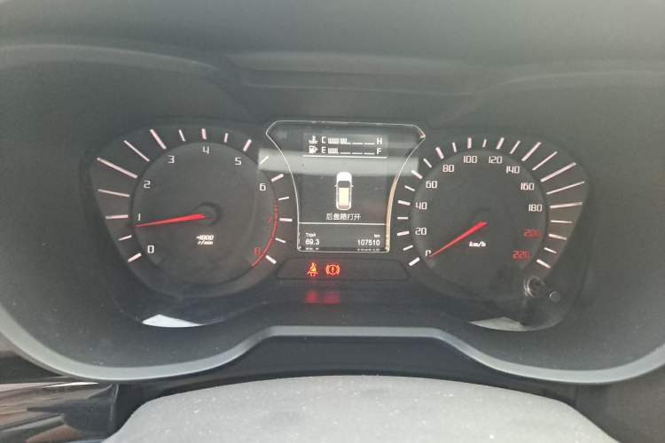 Used GAC Trumpchi GS4 2017 200T Manual Two-Wheel Drive Luxury Edition Instrument Cluster