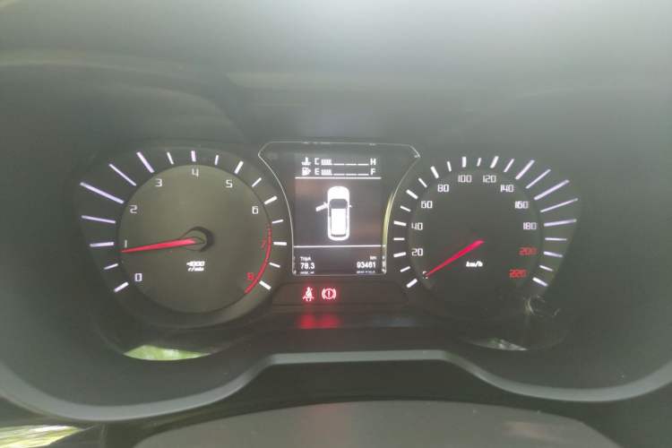 Used GAC Trumpchi GS4 2017 235T Manual Two-Wheel Drive Luxury Edition Instrument Cluster