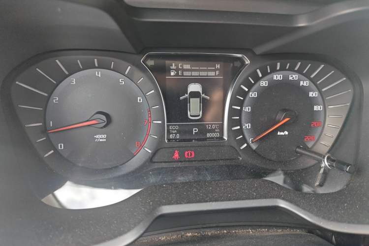 Used GAC Trumpchi GS4 2017 200T G-DCT Two-Wheel Drive Elite Edition Instrument Cluster
