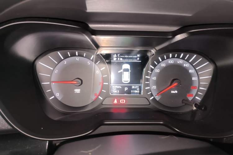Used GAC Trumpchi GS4 2017 200T G-DCT Two-Wheel Drive Elite Edition Instrument Cluster