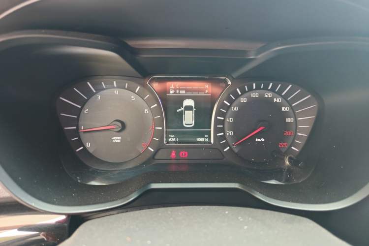 Used GAC Trumpchi GS4 2017 200T Manual Two-Wheel Drive Elite Edition Instrument Cluster