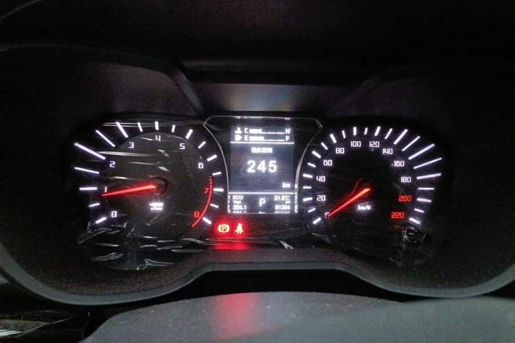 Used GAC Trumpchi GS4 2017 235T Automatic Two-Wheel Drive Luxury Smart Connectivity Version Instrument Cluster