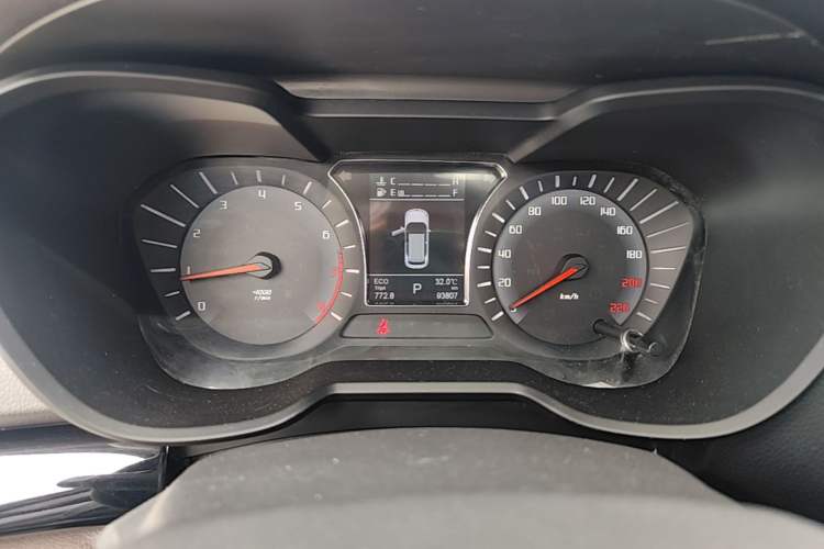 Used GAC Trumpchi GS4 2017 235T Automatic Two-Wheel Drive Luxury Smart Connectivity Version Instrument Cluster