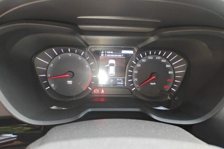 Used GAC Trumpchi GS4 2017 235T Automatic Two-Wheel Drive Luxury Smart Connectivity Version Instrument Cluster
