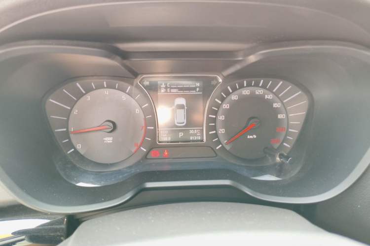 Used GAC Trumpchi GS4 2017 235T Automatic Two-Wheel Drive Luxury Smart Connectivity Version Instrument Cluster