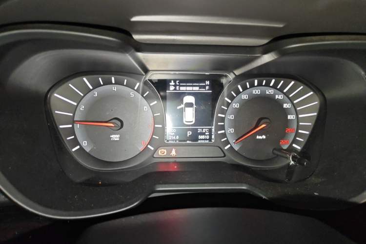 Used GAC Trumpchi GS4 2017 235T Automatic Two-Wheel Drive Luxury Smart Connectivity Version Instrument Cluster