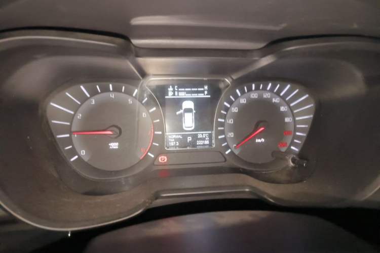 Used GAC Trumpchi GS4 2017 235T Automatic Two-Wheel Drive Luxury Smart Connectivity Version Instrument Cluster