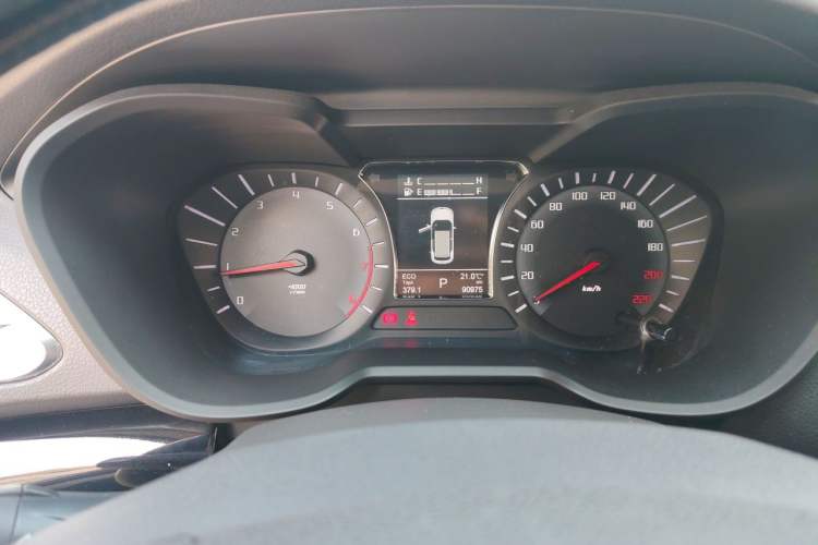 Used GAC Trumpchi GS4 2017 235T Automatic Two-Wheel Drive Luxury Smart Connectivity Version Instrument Cluster