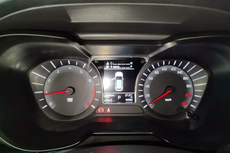 Used GAC Trumpchi GS4 2017 235T Automatic Two-Wheel Drive Luxury Smart Connectivity Version Instrument Cluster