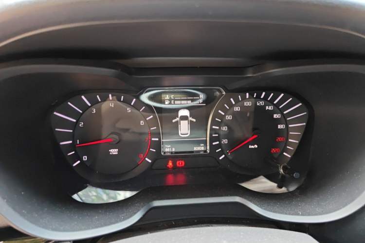 Used GAC Trumpchi GS4 2017 200T Manual Two-Wheel Drive Elite Edition Instrument Cluster