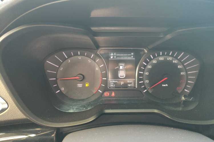Used GAC Trumpchi GS4 2017 235T Automatic Two-Wheel Drive Luxury Smart Connectivity Version Instrument Cluster