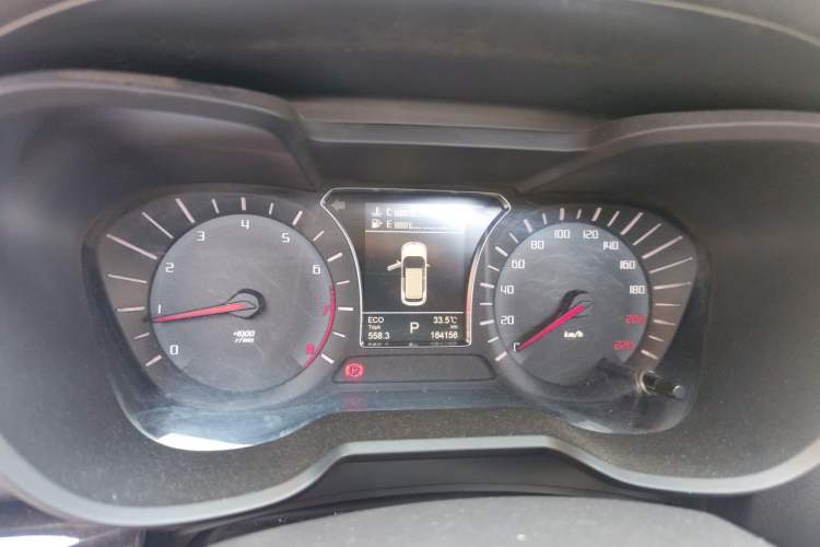 Used GAC Trumpchi GS4 2017 235T Automatic Two-Wheel Drive Luxury Smart Connectivity Version Instrument Cluster
