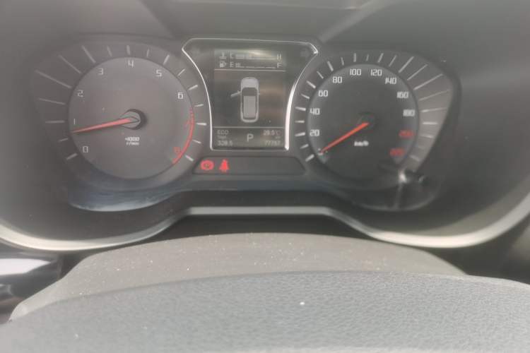 Used GAC Trumpchi GS4 2017 235T Automatic Two-Wheel Drive Luxury Smart Connectivity Version Odometer Close Up