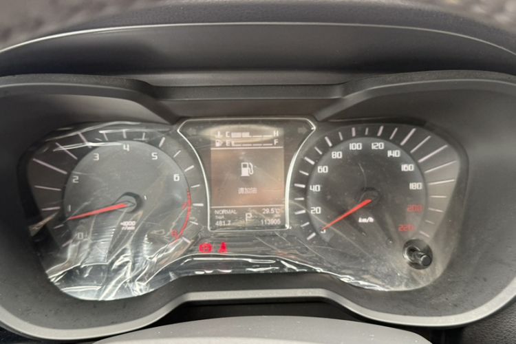 Used GAC Trumpchi GS4 2017 235T Automatic Two-Wheel Drive Luxury Smart Connectivity Version Odometer Close Up