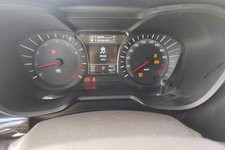Used GAC Trumpchi GS4 2017 235T G-DCT Two-Wheel Drive Elite Edition Odometer Close Up