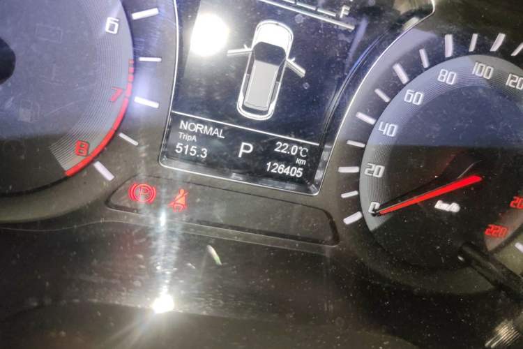 Used GAC Trumpchi GS4 2017 235T G-DCT Two-Wheel Drive Luxury Edition Odometer Close Up