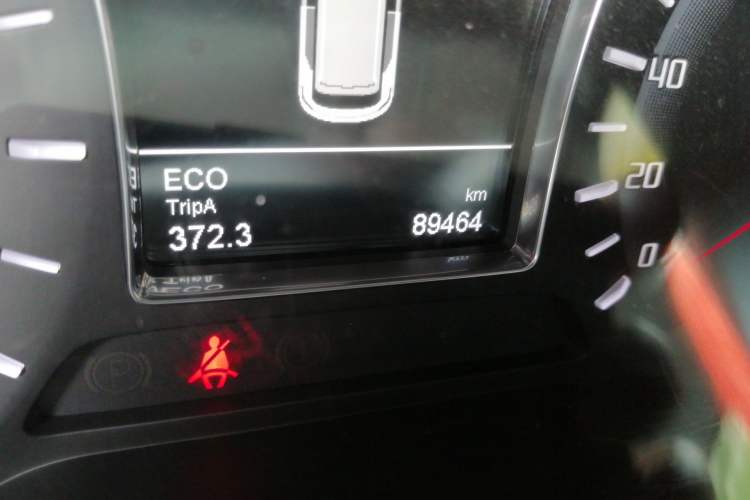 Used GAC Trumpchi GS4 2017 235T Automatic Two-Wheel Drive Elite Edition Odometer Close Up