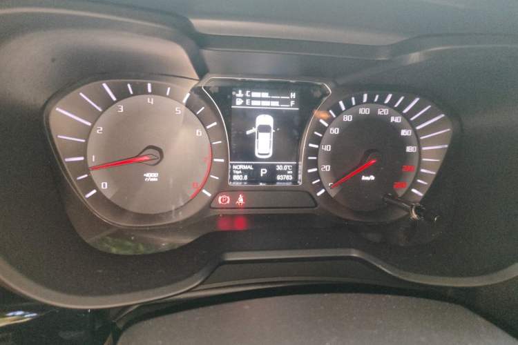 Used GAC Trumpchi GS4 2017 235T G-DCT Two-Wheel Drive Elite Edition Odometer Close Up