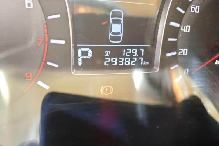 Used GAC Trumpchi GS4 2017 200T G-DCT Two-Wheel Drive Comfort Edition Odometer Close Up
