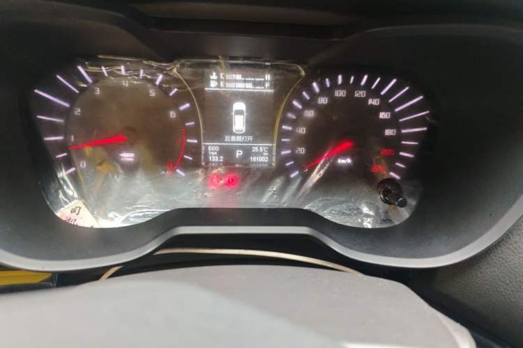Used GAC Trumpchi GS4 2017 200T G-DCT Two-Wheel Drive Elite Edition Odometer Close Up