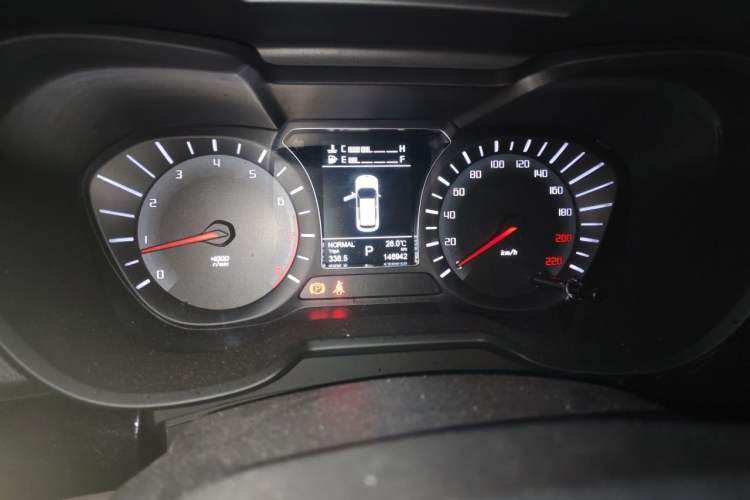 Used GAC Trumpchi GS4 2017 235T G-DCT Two-Wheel Drive Luxury Edition Odometer Close Up
