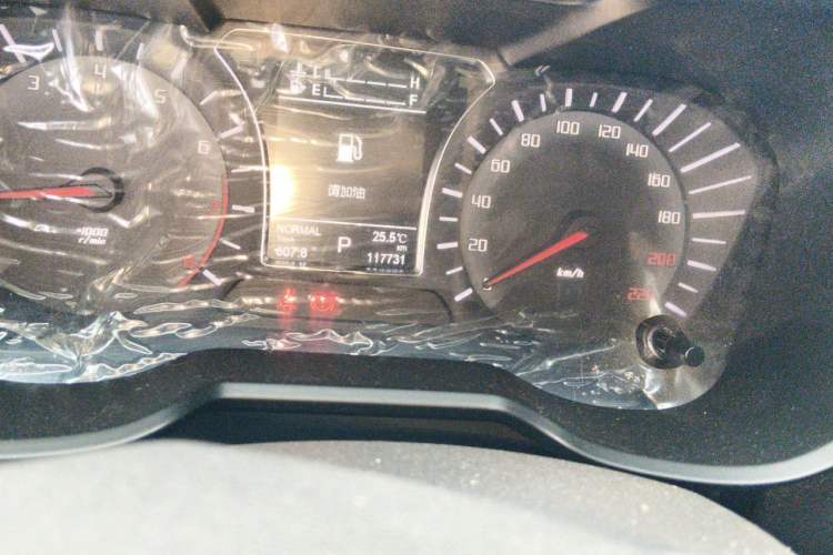 Used GAC Trumpchi GS4 2017 200T G-DCT Two-Wheel Drive Elite Edition Odometer Close Up
