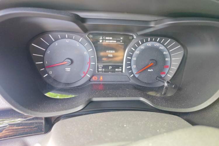 Used GAC Trumpchi GS4 2017 235T Automatic Two-Wheel Drive Elite Edition Odometer Close Up