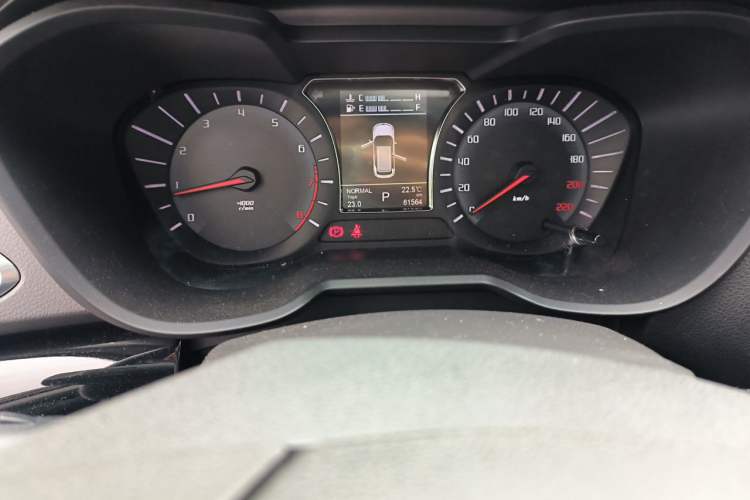 Used GAC Trumpchi GS4 2017 235T G-DCT Two-Wheel Drive Luxury Edition Odometer Close Up