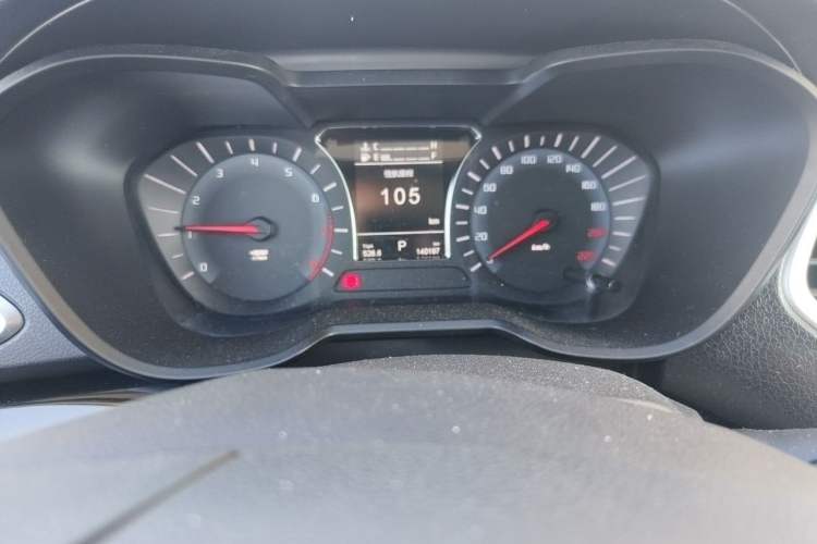 Used GAC Trumpchi GS4 2017 235T Automatic Two-Wheel Drive Elite Edition Odometer Close Up