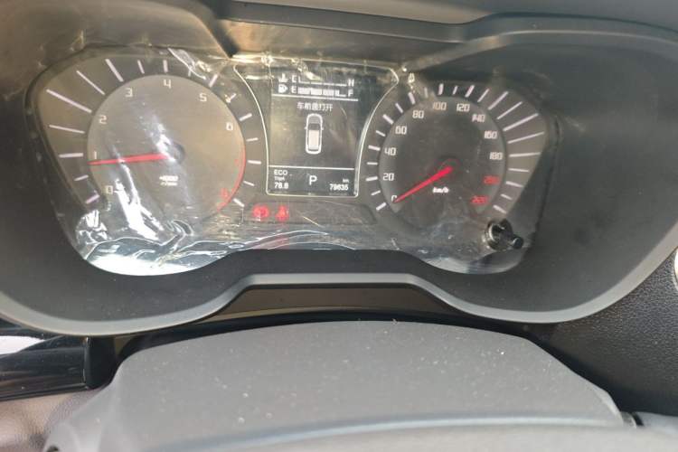 Used GAC Trumpchi GS4 2017 235T Automatic Two-Wheel Drive Elite Edition Odometer Close Up