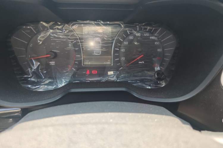Used GAC Trumpchi GS4 2017 200T Manual Two-Wheel Drive Elite Edition Odometer Close Up