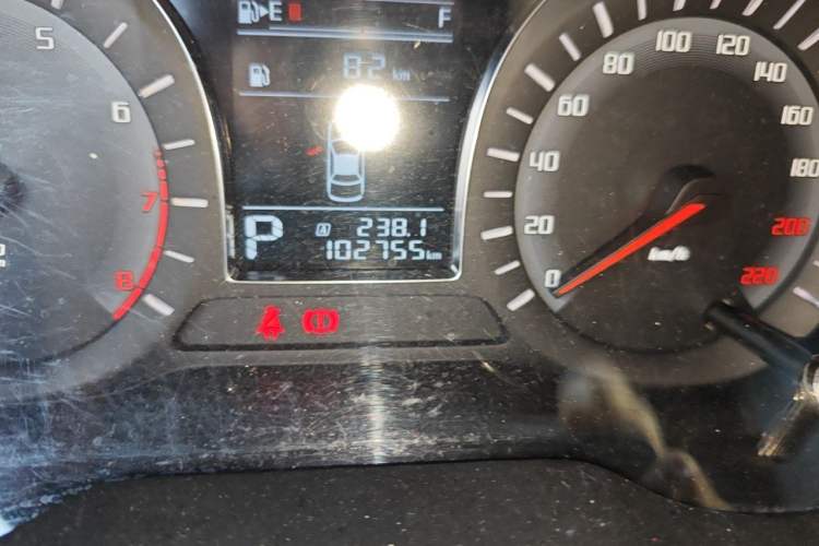 Used GAC Trumpchi GS4 2017 200T G-DCT Two-Wheel Drive Comfort Edition Odometer Close Up
