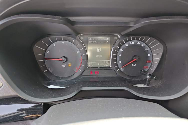 Used GAC Trumpchi GS4 2017 200T G-DCT Two-Wheel Drive Elite Edition Odometer Close Up