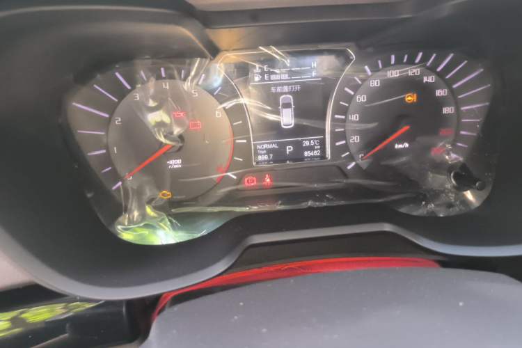 Used GAC Trumpchi GS4 2017 235T G-DCT Two-Wheel Drive Luxury Edition Odometer Close Up